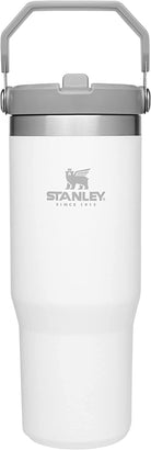 STANLEY Iceflow Stainless Steel Tumbler | Vacuum Insulated, Leak-Resistant, Reusable Cup with Straw