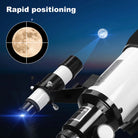 Portable Refractor Telescope 300/70 (15X-150X) | Phone Adapter & Tripod | Astronomy Gift for Kids & Adults