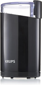 Krups One-Touch 200-Watt Coffee and Spice Grinder with 3-Ounce Bean Hopper, Black