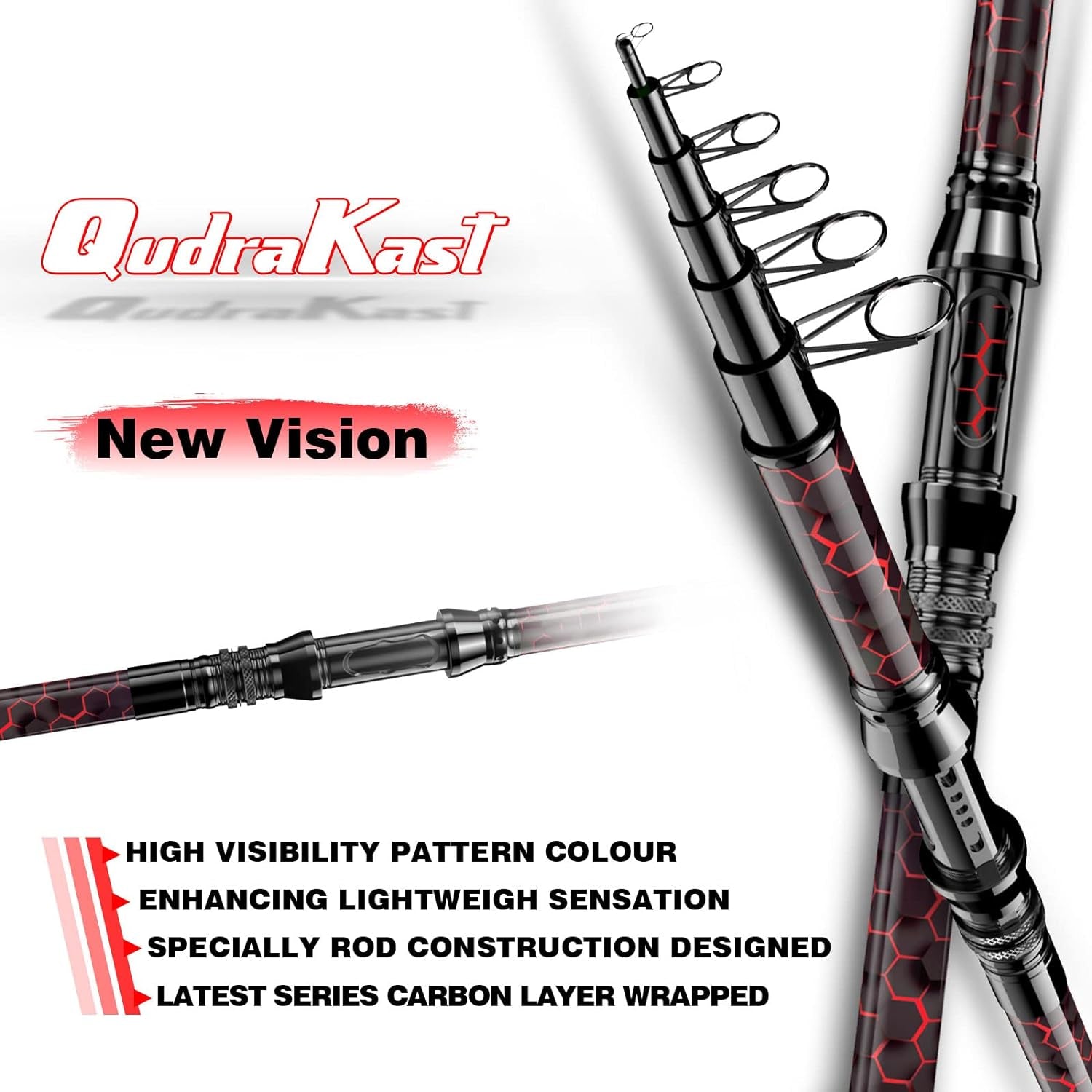 Premium Fishing Gear Featuring X-Warping Artistry for Stylish Anglers