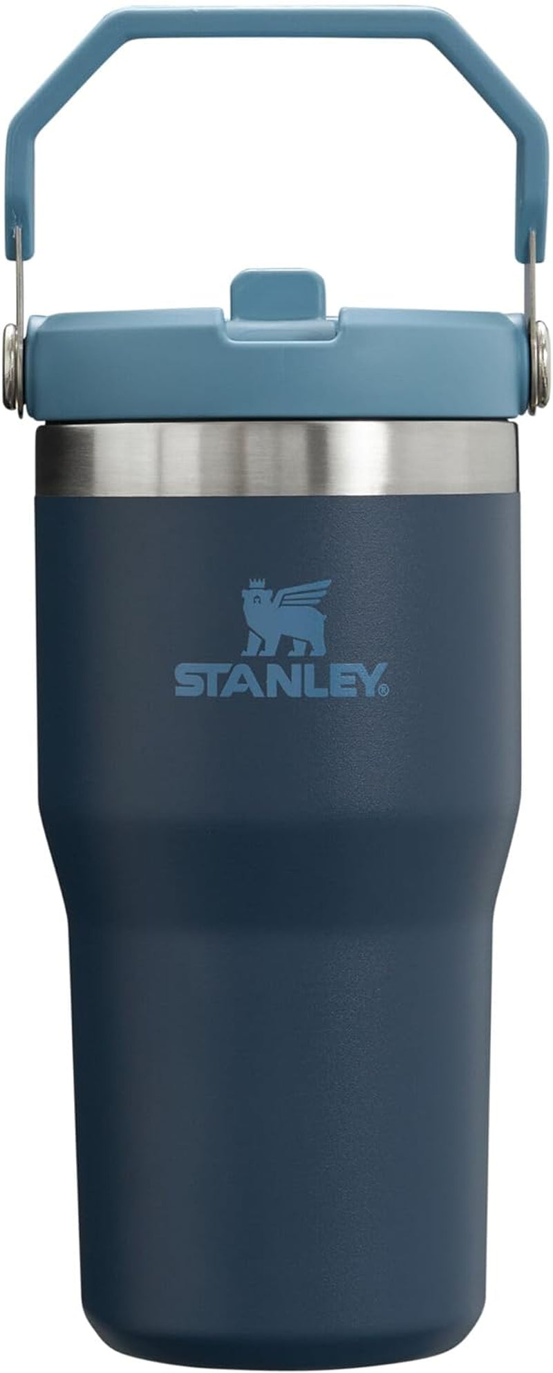 STANLEY Iceflow Stainless Steel Tumbler | Vacuum Insulated, Leak-Resistant, Reusable Cup with Straw