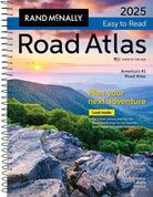 2025 Midsize Road Atlas with Easy-to-Read Format (Hardcover)