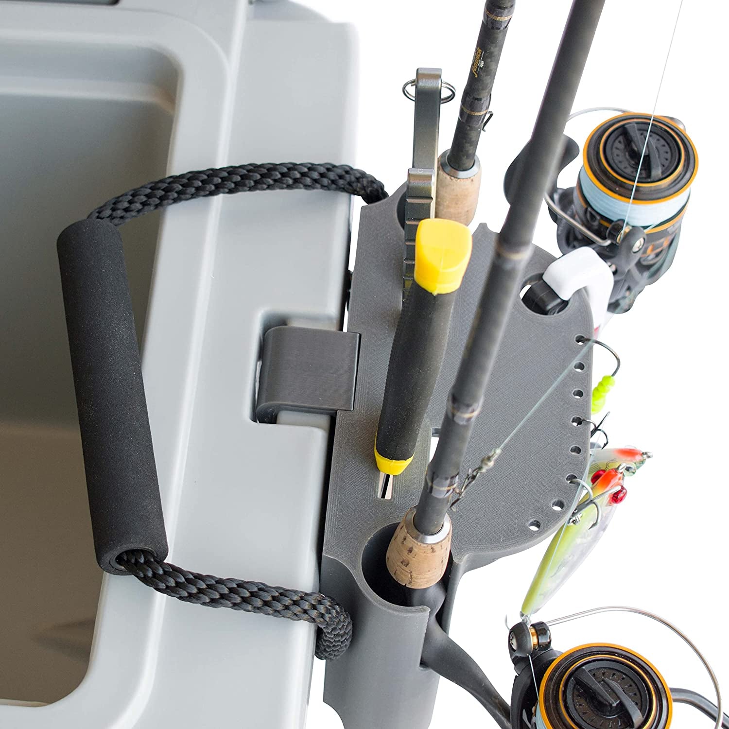 Fishing Rod Holder Compatible with YETI Tundra Coolers