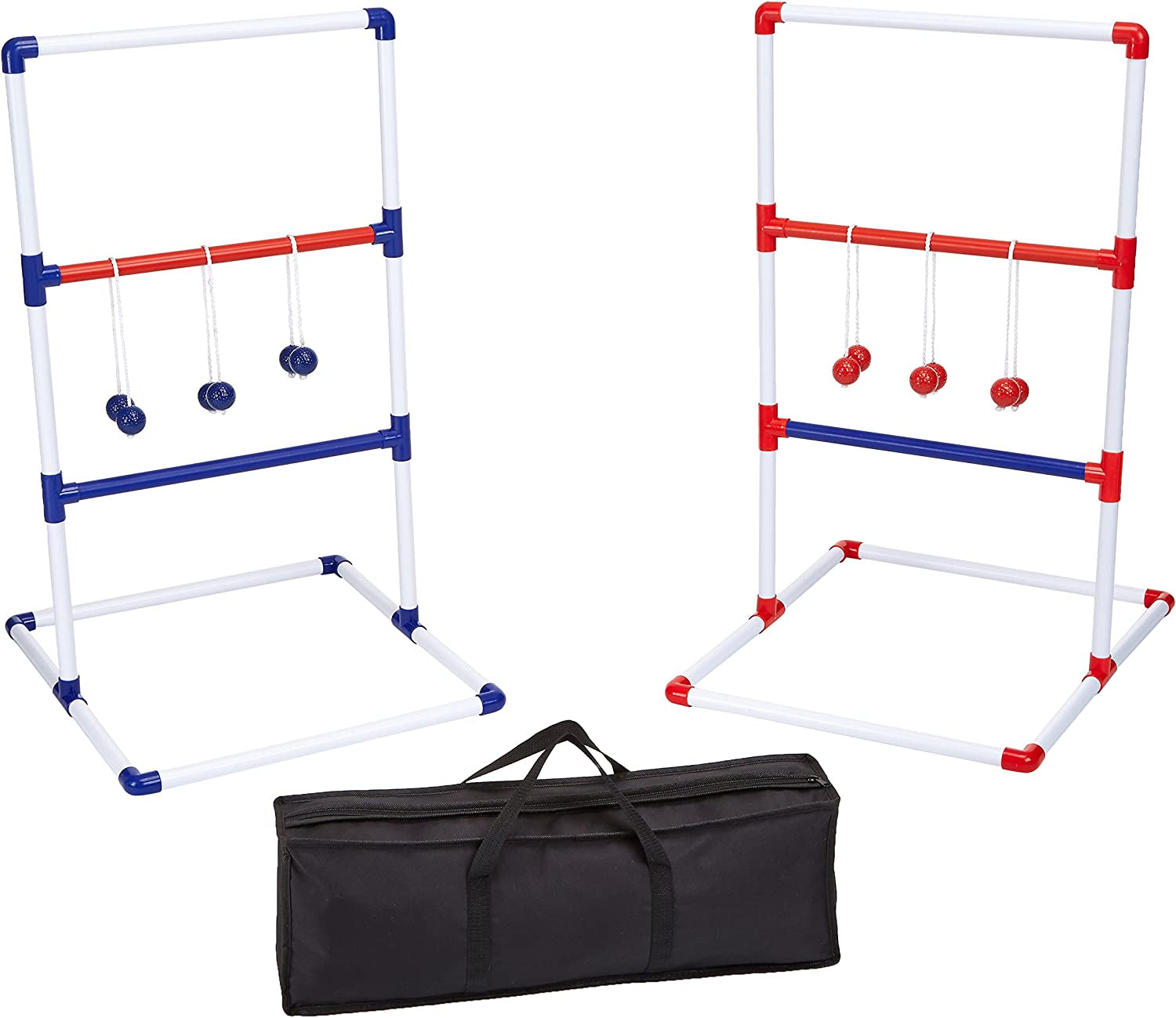 Amazon Basics Ladder Toss Indoor/Outdoor Game Set with Travel Carrying Case