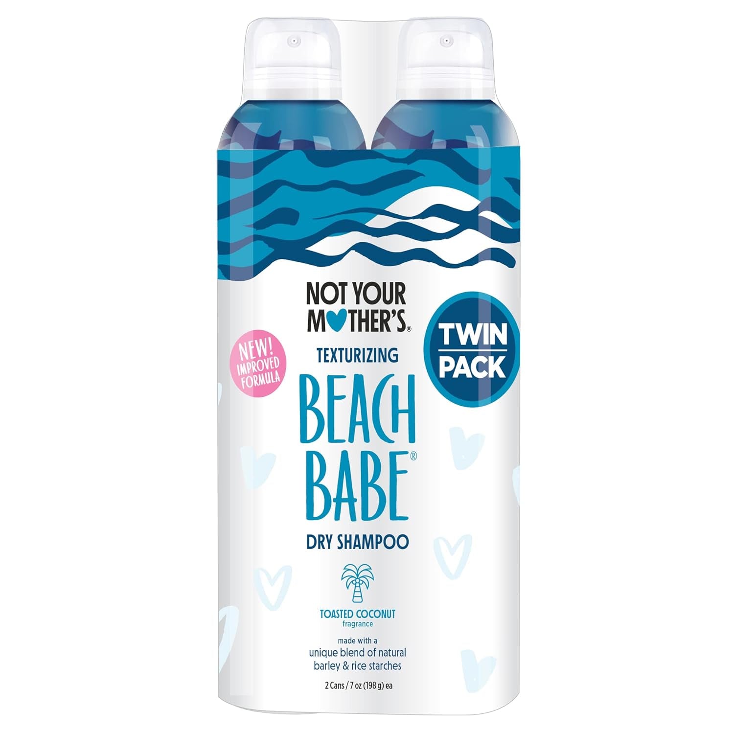 Beach Babe Dry Shampoo (3-Pack) - 7 Oz Dry Shampoo - Instantly Absorbs Oil While Creating Effortless Sea-Tossed Texture