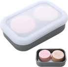 Premium Leak-Resistant Silicone Travel Soap Case for Shampoo Bars - The Ideal Travel Accessory