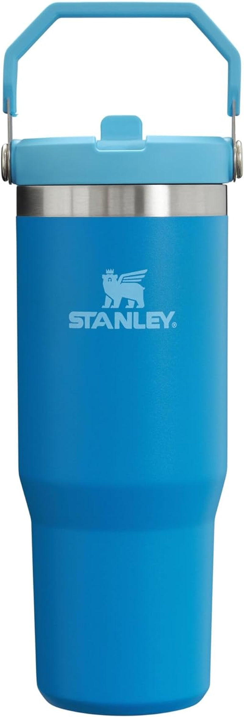 STANLEY Iceflow Stainless Steel Tumbler | Vacuum Insulated, Leak-Resistant, Reusable Cup with Straw