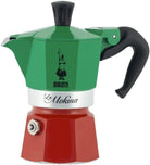 Bialetti - Moka Espress: Iconic Stovetop Espresso Maker, Makes Real Italian Coffee, Moka Pot 6 Cups (6 Oz), Aluminium, Silver