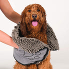 Mega Absorbent Shammy Towel for Dogs - Fast-Drying and Highly Effective (Size: 13x31)