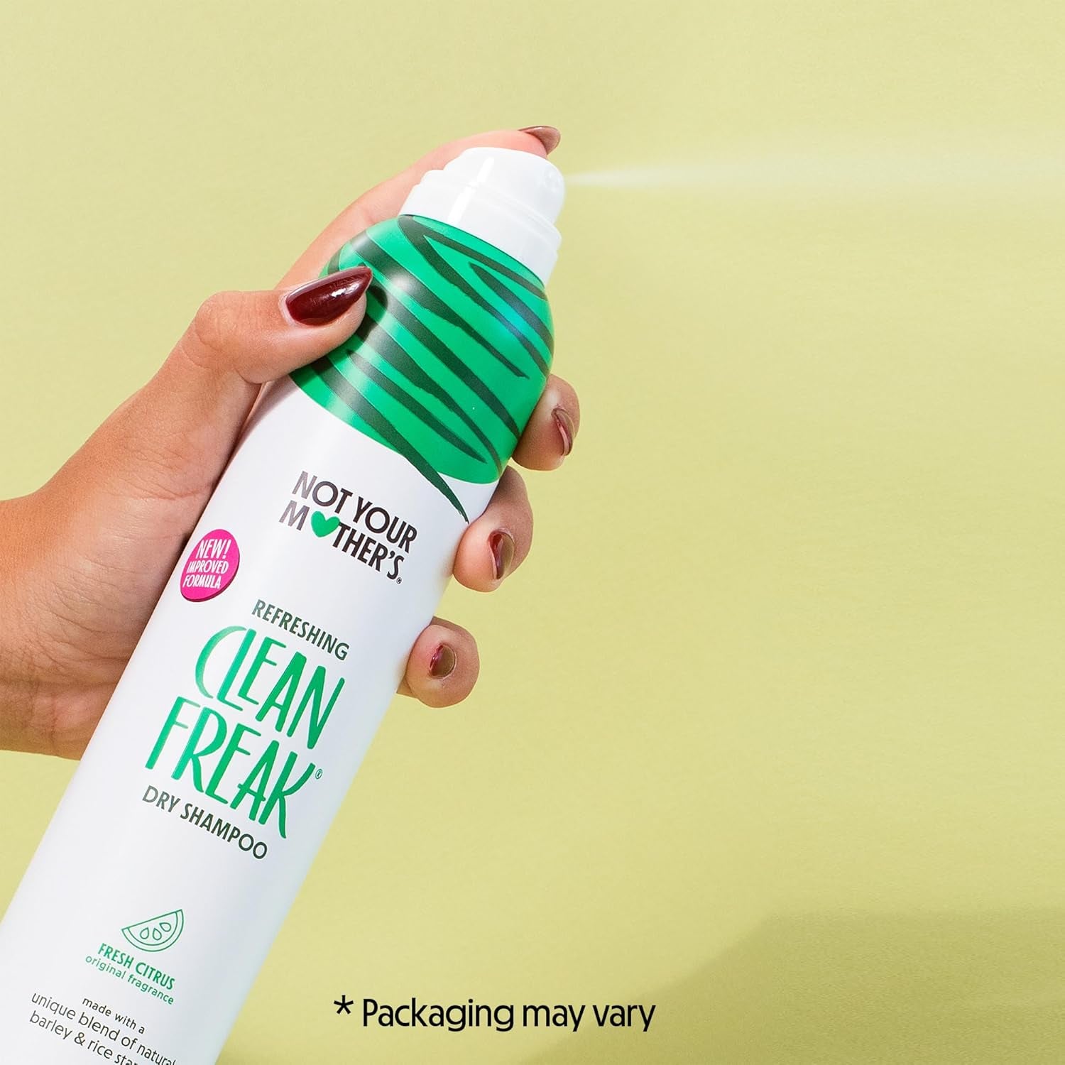 Clean Freak Refreshing Dry Shampoo (3-Pack) - 7 Oz - Waterless Shampoo Instantly Refreshes Hair between Washes - Fresh Citrus Scent