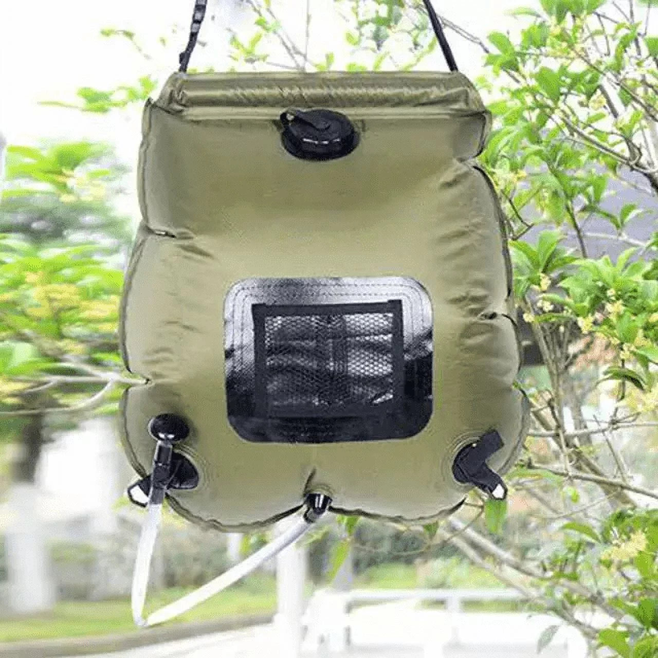 Portable Outdoor Camping Shower - 5 Gallon/20 Liter Camp Solar Shower Bag