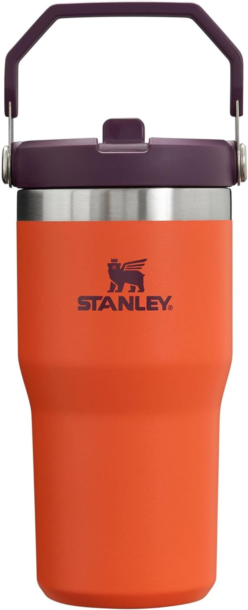 STANLEY Iceflow Stainless Steel Tumbler | Vacuum Insulated, Leak-Resistant, Reusable Cup with Straw