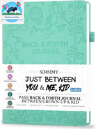 Just between You and Me Kid Journal - a Back & Forth Journal for Grown-Up & Kid / Parent & Child to Strengthen Bond, Build Communication, and Share Memories, Interactive Writing Prompts for Kids & Adults, Gift for Girls Boys, 7"X10"-Light Purple