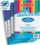 Mini-Sketch Spiral-Bound Pad (6 X 9 Inches) - 4-Pack