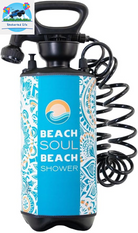 Portable Pressurized Shower - Bliss Out 2.1G - Manual Pump System - Insulated Cover for Hot/Cold Water - Perfect as a Camp, Surf, Beach, Dog and Outdoor Shower - No Power Needed