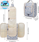 Hanging Toiletry Bag, Travel Makeup Organizer for Essentials