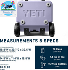 YETI Roadie 48 Wheeled Cooler: Durable, Insulated, & Portable for Any Adventure