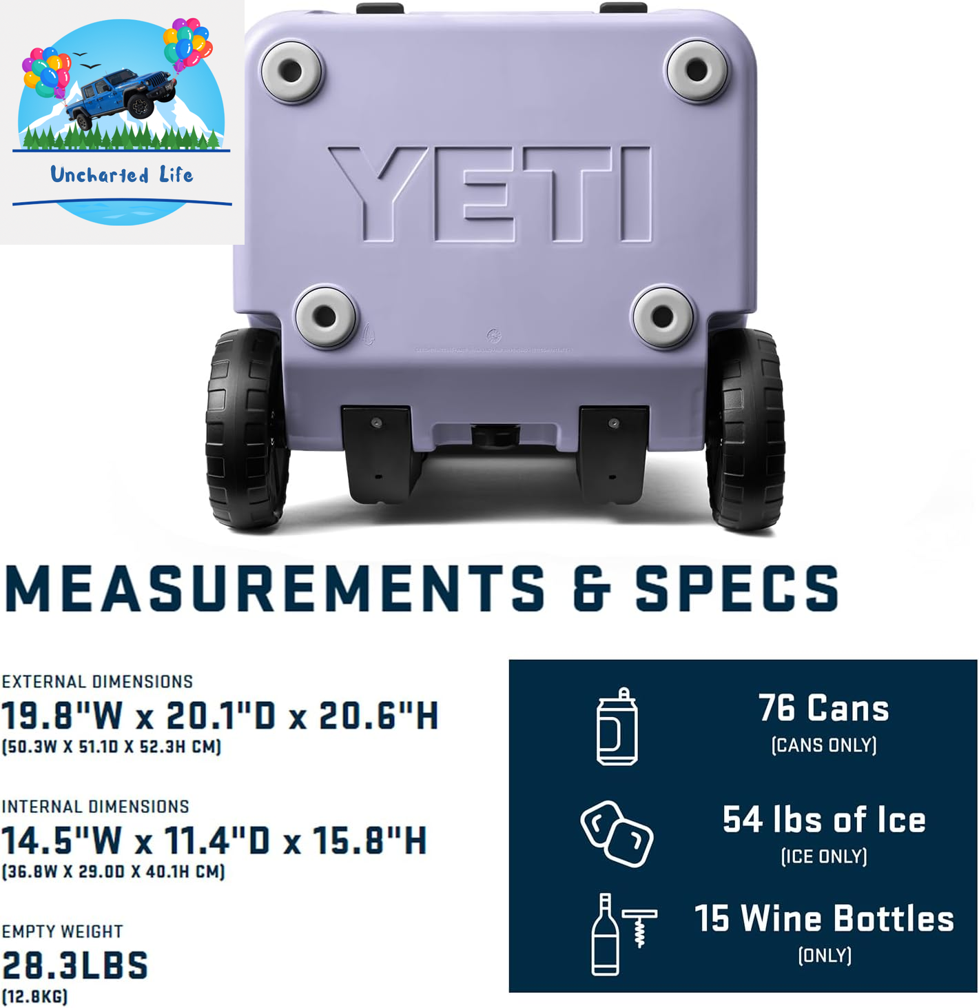 YETI Roadie 48 Wheeled Cooler: Durable, Insulated, & Portable for Any Adventure