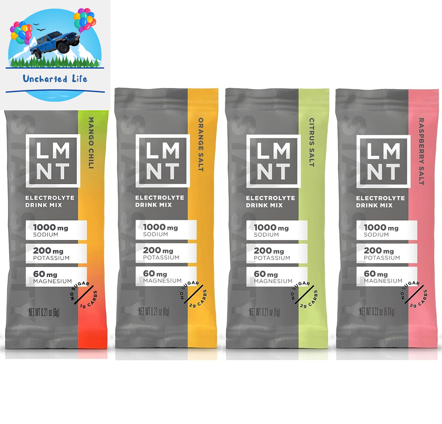 LMNT Keto Electrolyte Powder Packets | Paleo Hydration Powder | No Sugar, No Artificial Ingredients | Variety Pack | 120 Sticks Packs