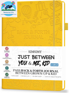 Just between You and Me Kid Journal - a Back & Forth Journal for Grown-Up & Kid / Parent & Child to Strengthen Bond, Build Communication, and Share Memories, Interactive Writing Prompts for Kids & Adults, Gift for Girls Boys, 7"X10"-Light Purple